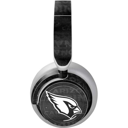 NFL Arizona Cardinals Black & White Surface Headphones Skin